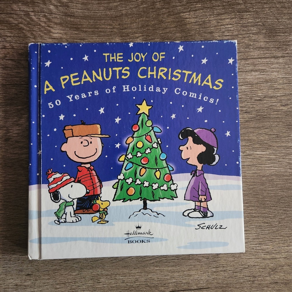 Joy of a Peanuts Christmas 50 Years of Holiday Comics Hallmark 2000 Hardcover
